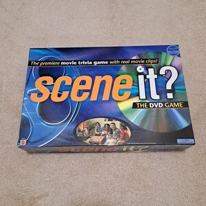 Scene It? The DVD Game Mattel 2003  The Premiere Movie Trivia Game Vintage EUC